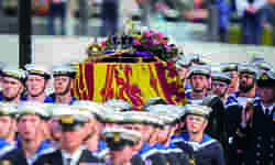 Queen Elizabeth II buried alongside late husband at St. Georges Chapel Queen Elizabeth II buried alongside late husband at St. Georges Chapel