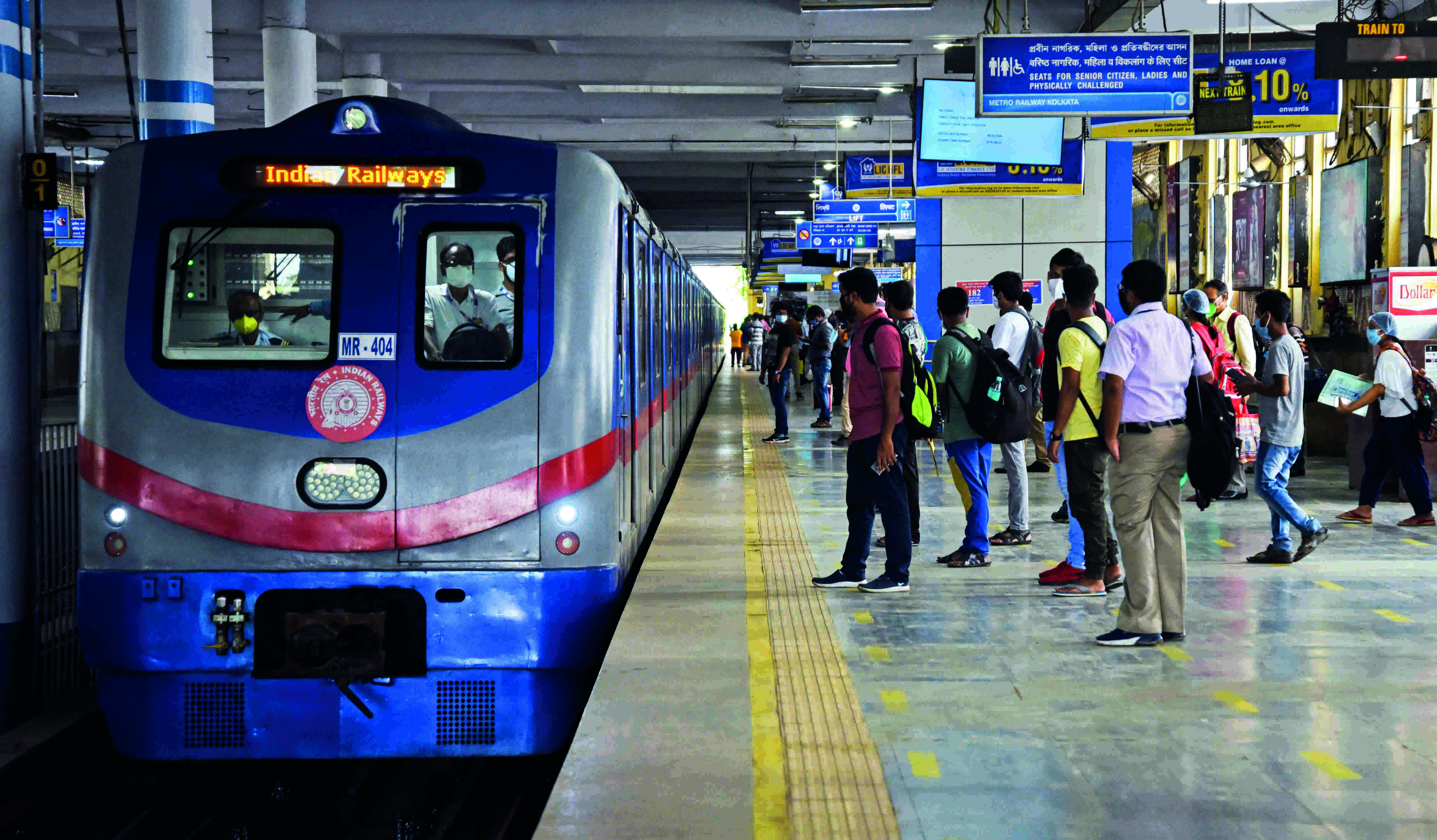 1st time in last 2 years: Daily footfall in North-South Metro breaches 6L-mark 1st time in last 2 years: Daily footfall in North-South Metro breaches 6L-mark