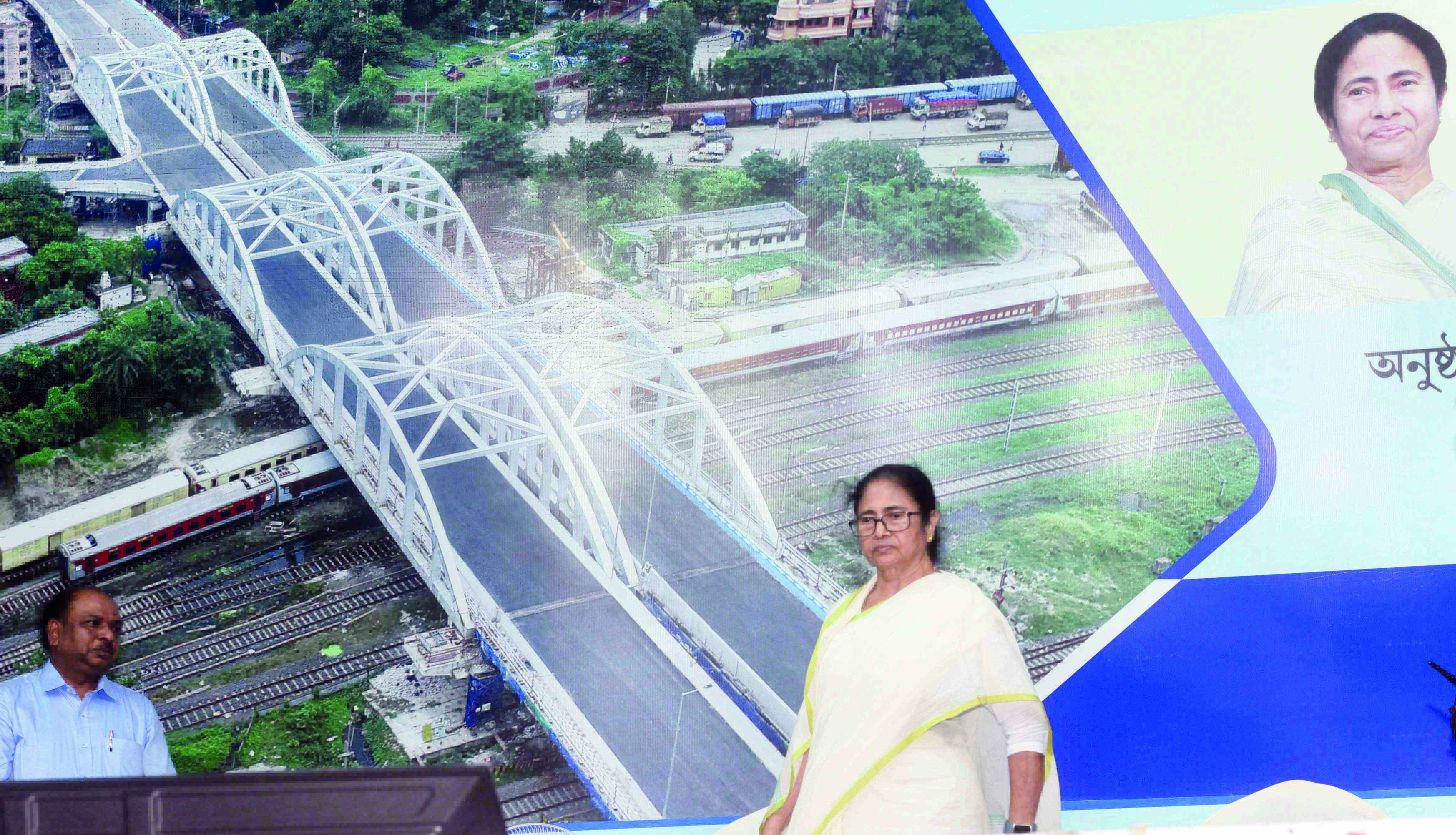CM inaugurates new Tala Bridge, seeks land from Rlys for the poor CM inaugurates new Tala Bridge, seeks land from Rlys for the poor