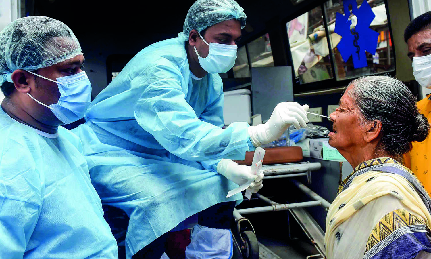 Covid positivity rate in state drops to 4.26%