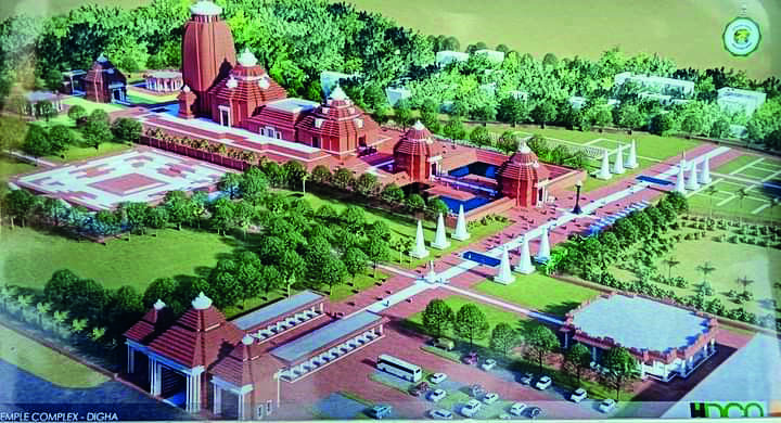 Digha fast becoming hub of religious tourism Digha fast becoming hub of religious tourism