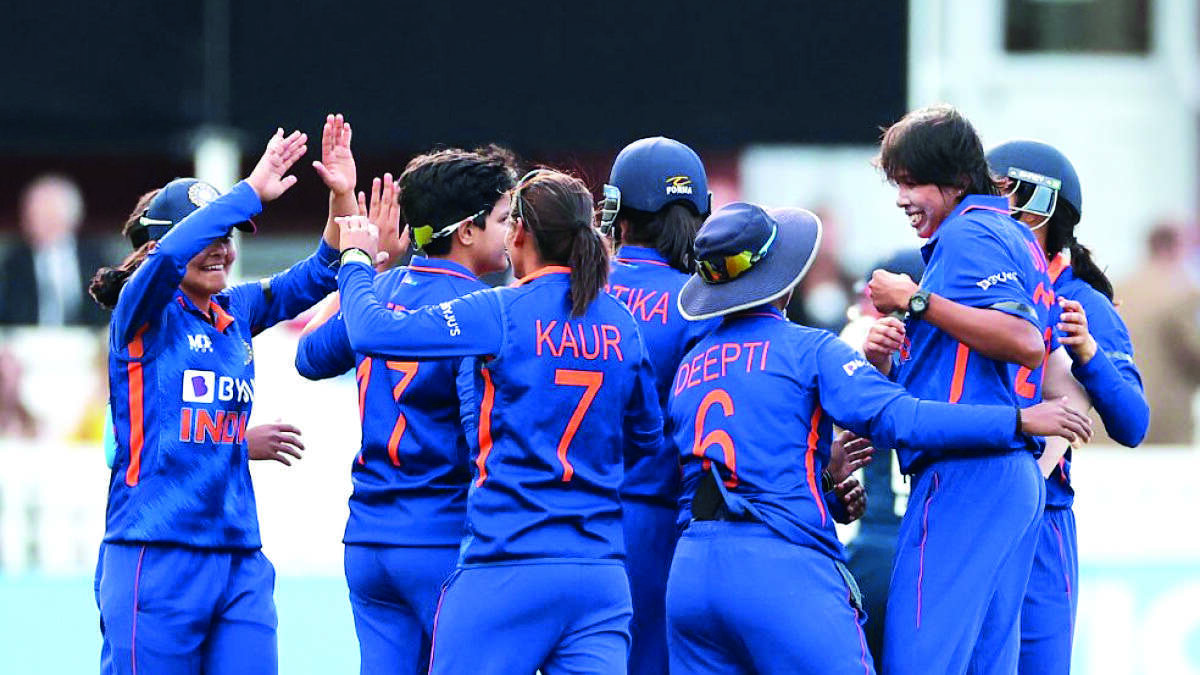 Indian womens team records 1st ever series sweep on England soil
