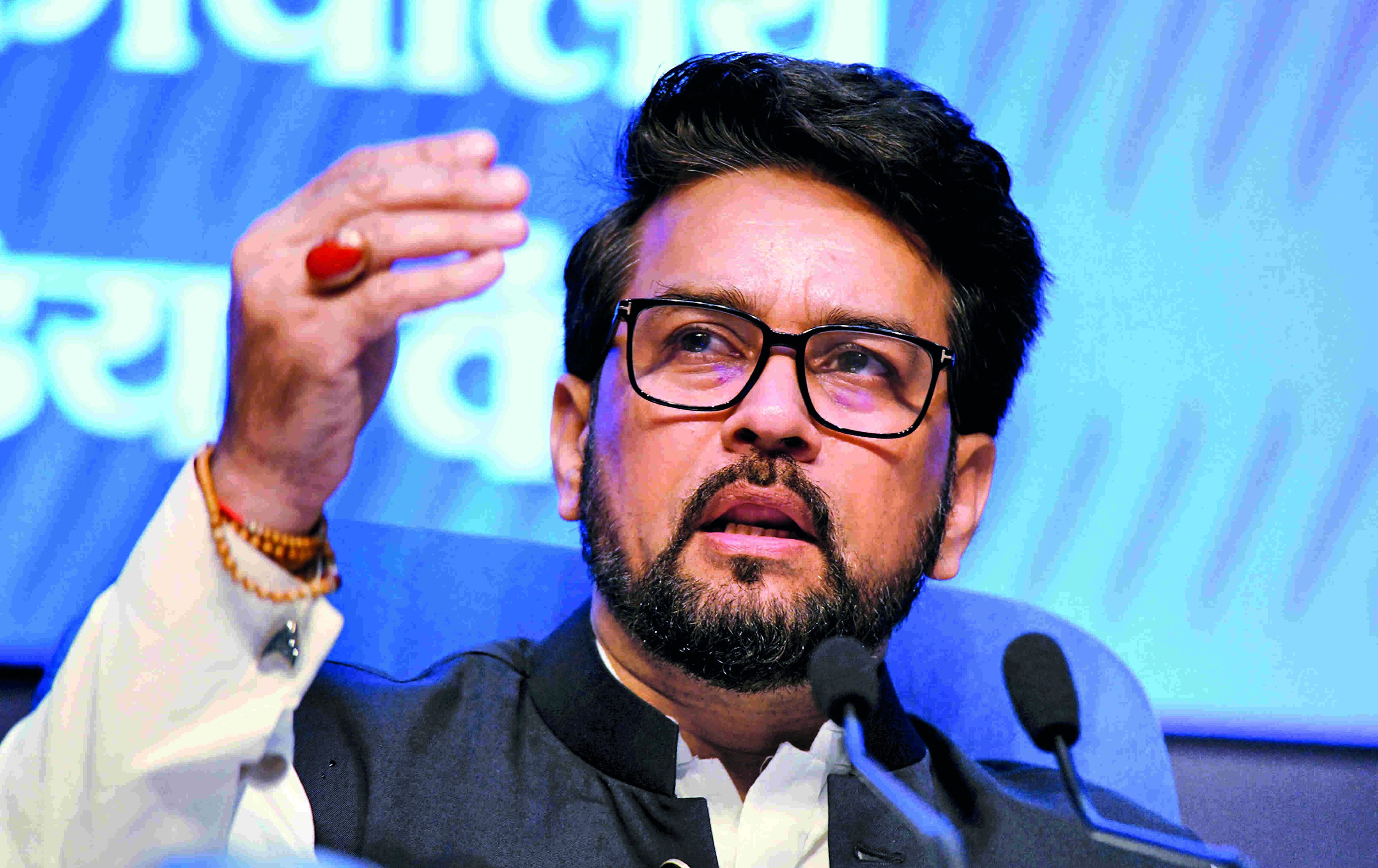 Govt blocks 45 videos on 10 YouTube channels: Anurag Thakur Govt blocks 45 videos on 10 YouTube channels: Anurag Thakur