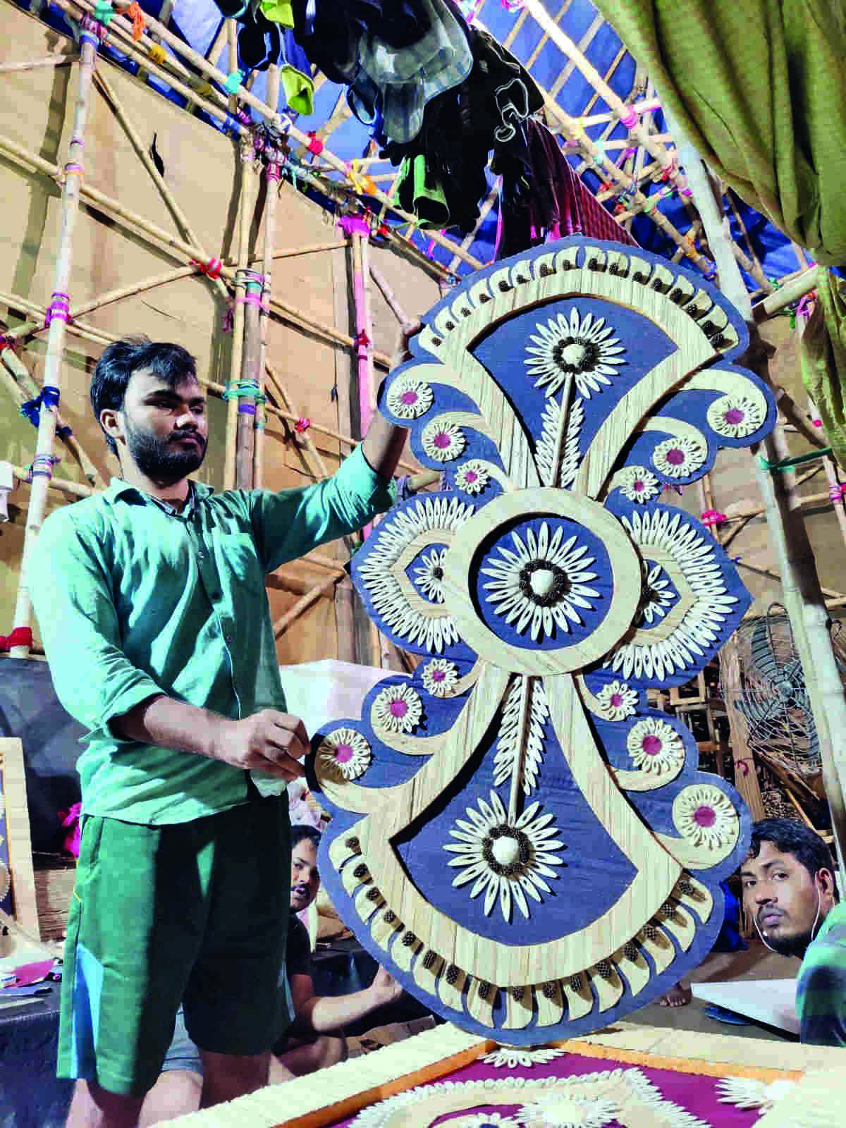Mayurpankhi Nouka to be 40ft pandals theme at Central Kolkata club Mayurpankhi Nouka to be 40ft pandals theme at Central Kolkata club