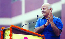 Students now seeing themselves as future of country: Sisodia