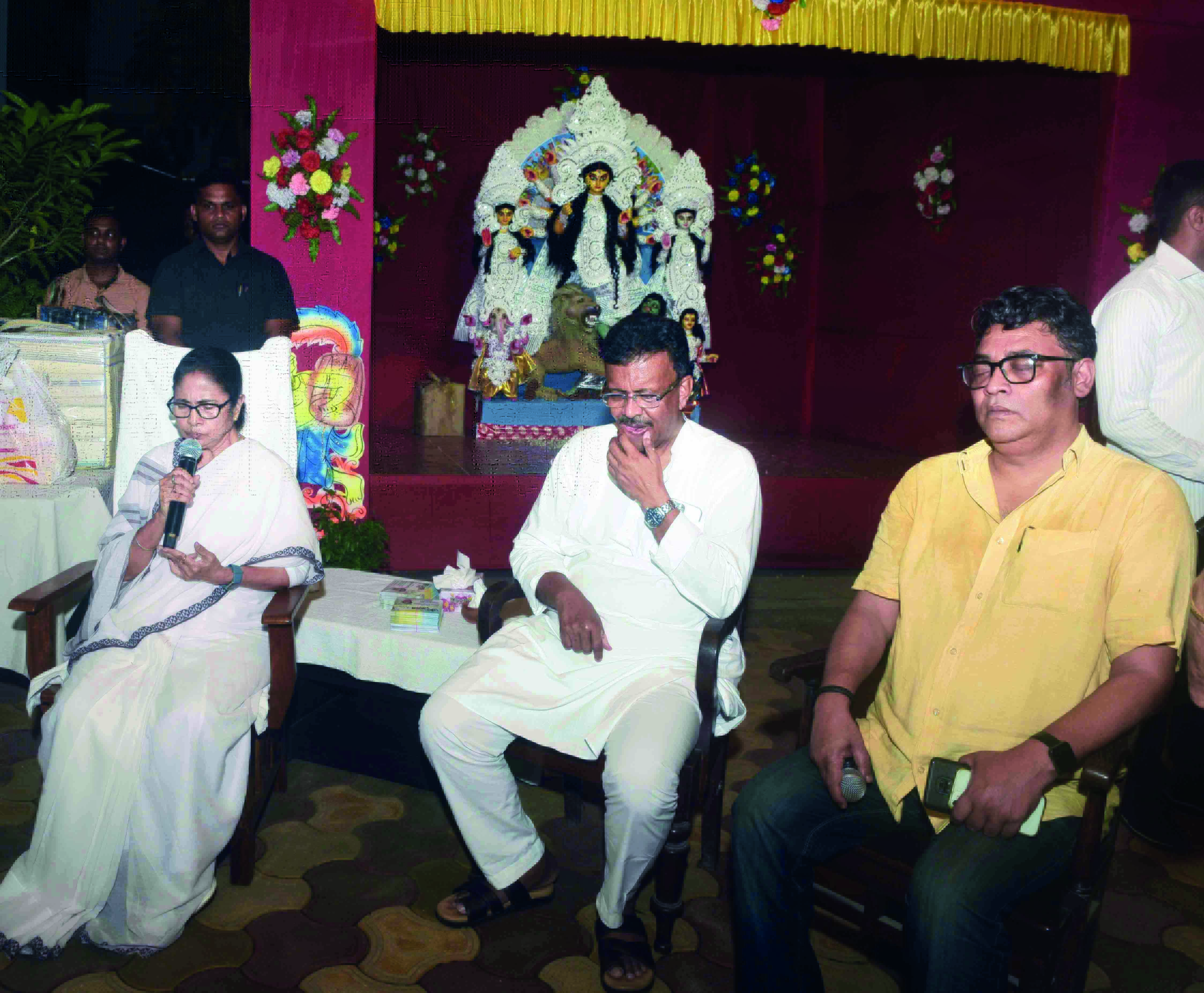 Happy to see people smiling: CM greets all on Chaturthi