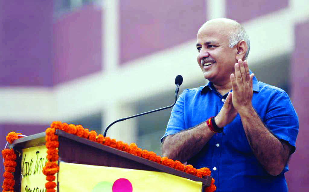 Students now seeing themselves as future of country: Sisodia