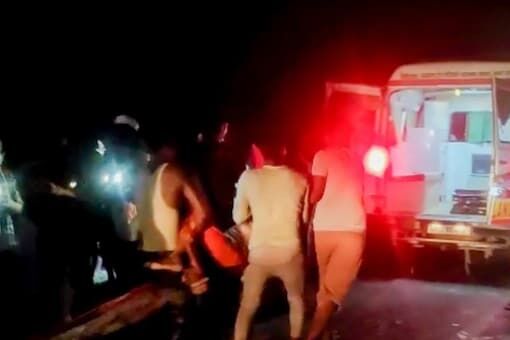22 killed as tractor-trolley falls into pond in UPs Kanpur