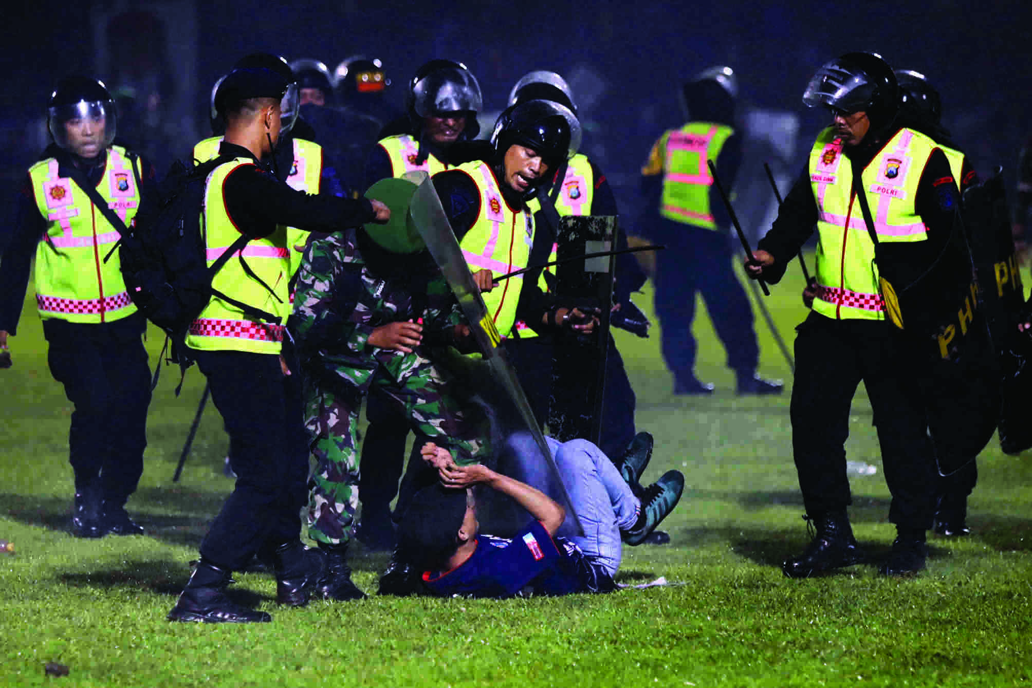 At least 125 killed in Indonesia football stadium stampede