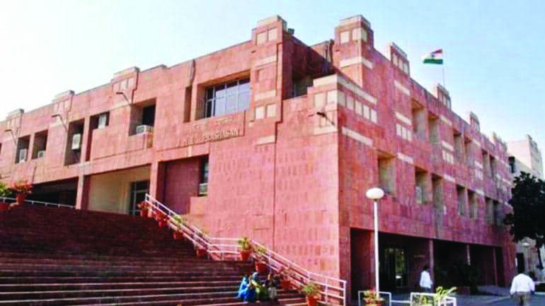 JNU hostel room roof collapses JNU hostel room roof collapses