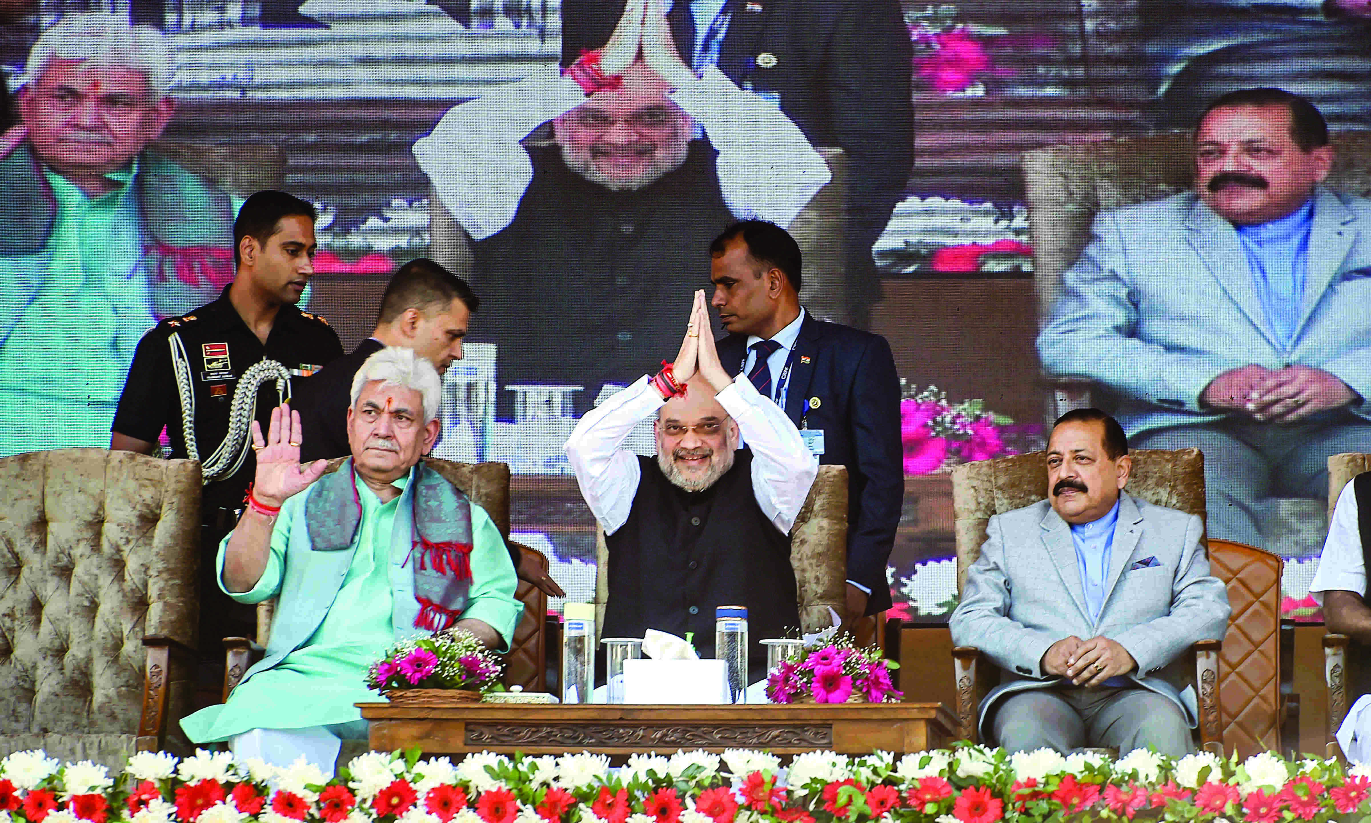 No talk with Pak, polls in J&K after electoral rolls are published: Shah No talk with Pak, polls in J&K after electoral rolls are published: Shah