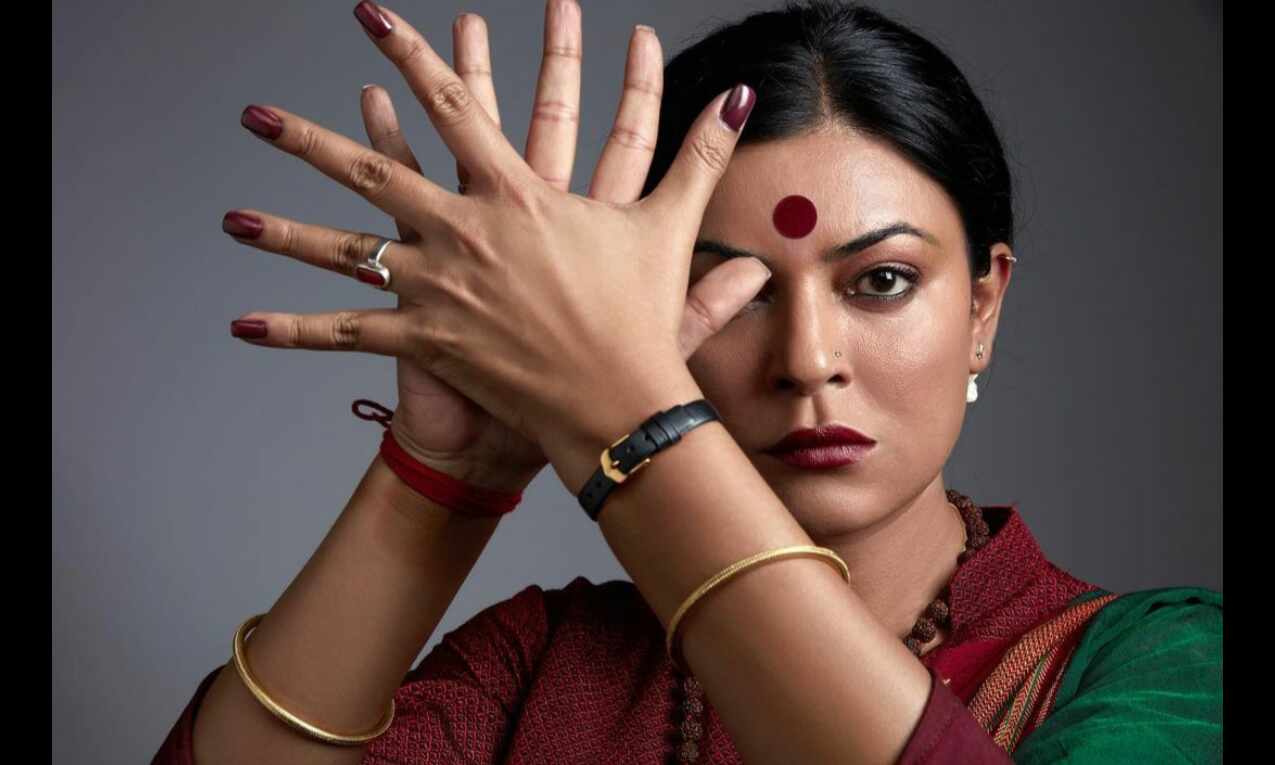 Sushmita Sen unveils her first look from a new web series Taali