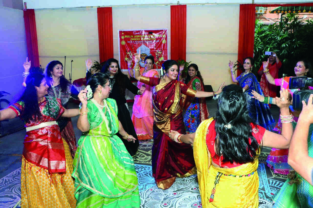 Puja celebrated at housing complexes Puja celebrated at housing complexes