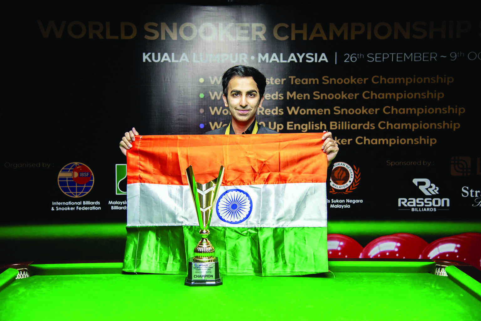 Pankaj Advani pockets 25th world title at World Championships in Kuala Lumpur