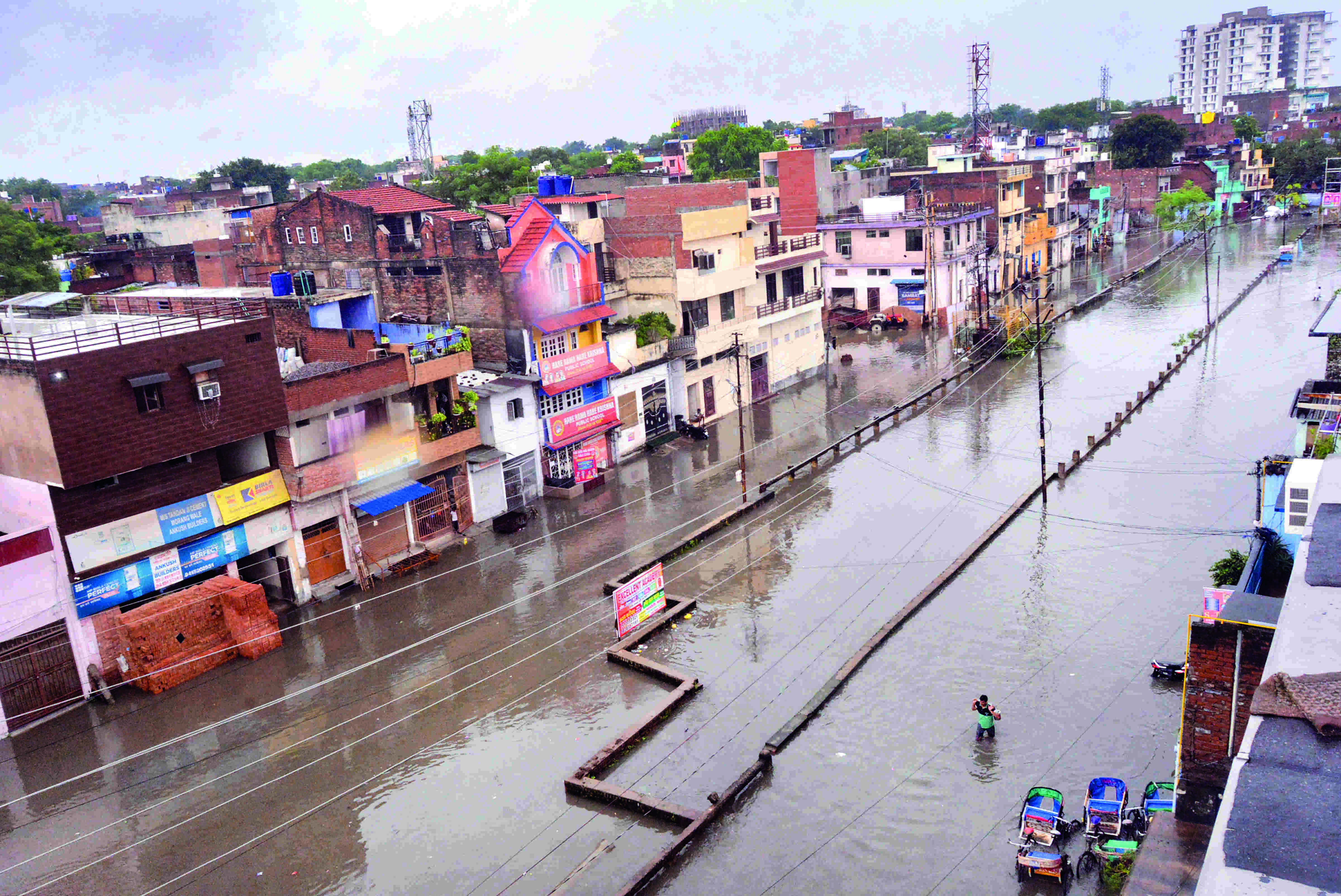 Uttar Pradesh: 10 more killed in rain-related incidents Uttar Pradesh: 10 more killed in rain-related incidents