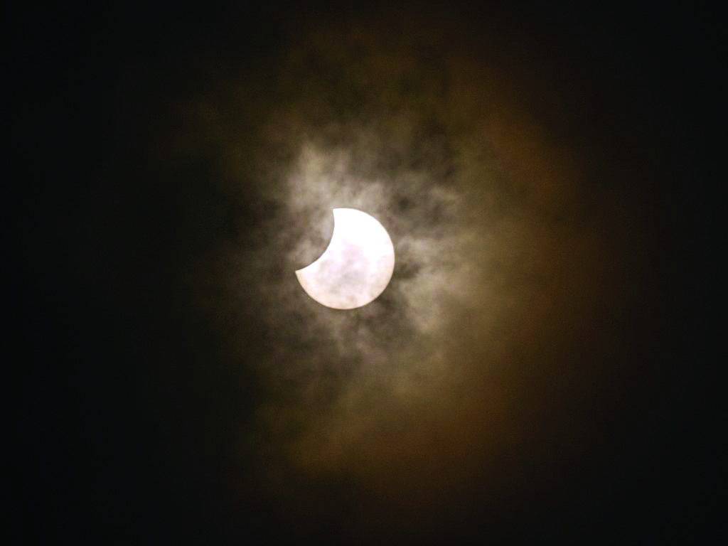 Partial solar eclipse on October 25 will   be visible from most parts of India