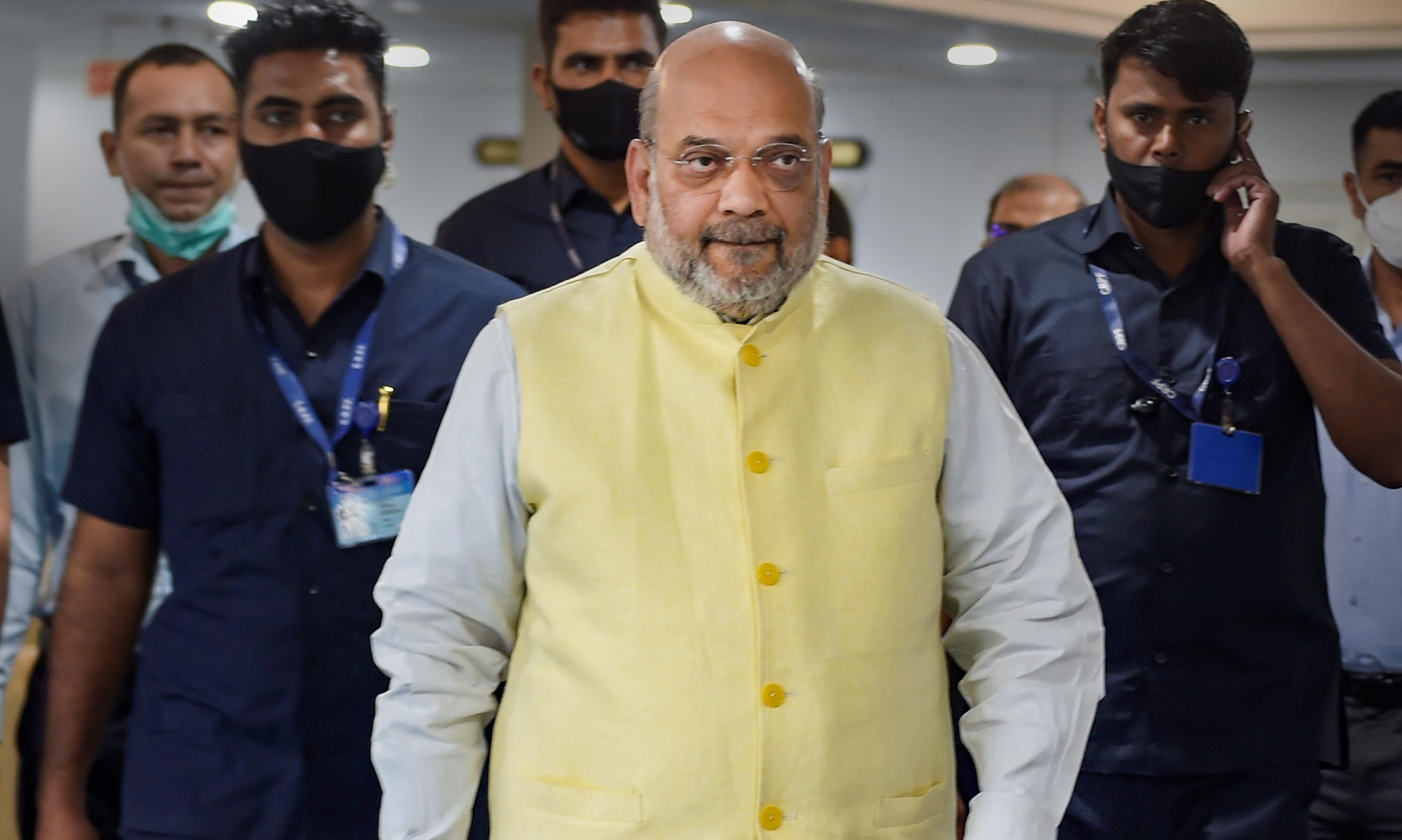 Amit Shah to flag off BJPs three Gaurav Yatras in poll-bound Gujarat today