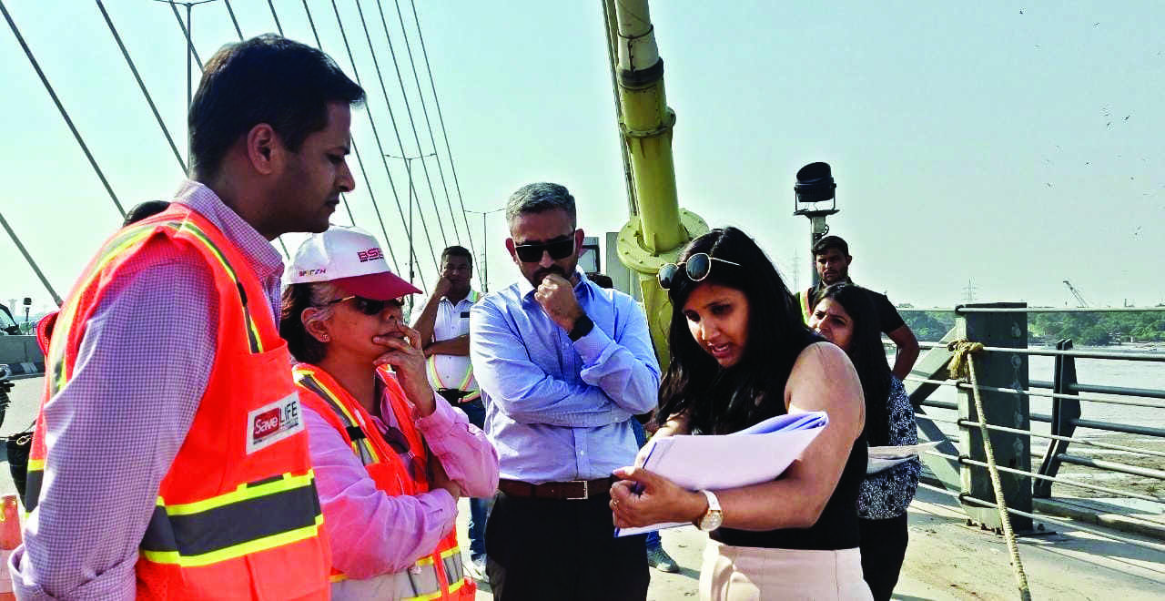 Tactical Urbanism Trial to reduce accidents on Signature Bridge: Govt Tactical Urbanism Trial to reduce accidents on Signature Bridge: Govt