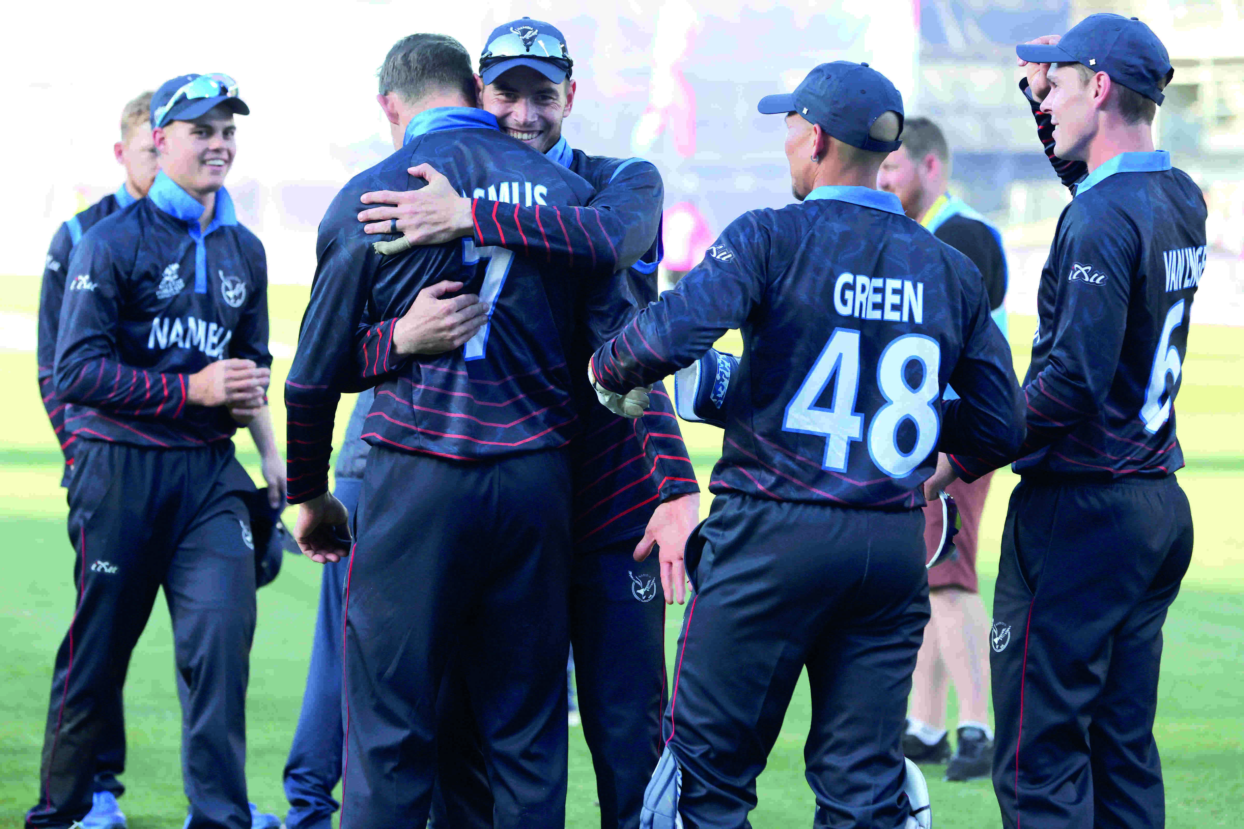 Minnows Namibia crush Asian champs Sri Lanka by 55 runs