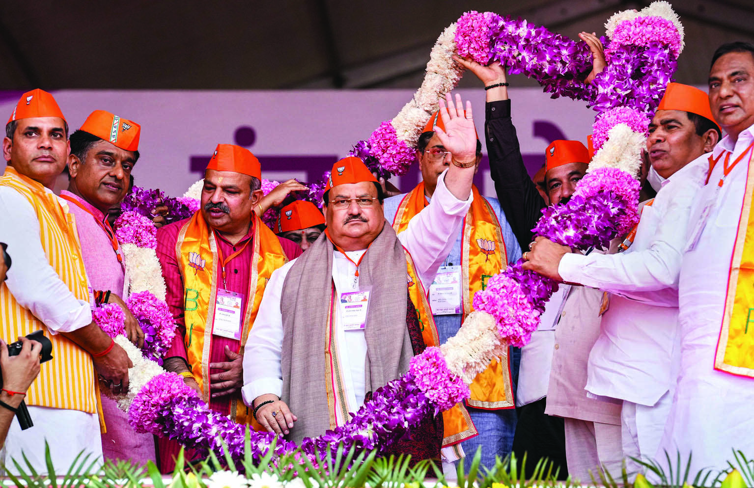 AAP has broken records of corruption set by Cong: BJP chief Nadda AAP has broken records of corruption set by Cong: BJP chief Nadda