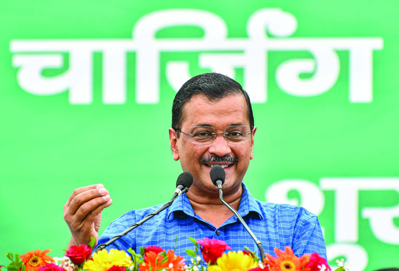 CM Kejriwal launches   11 high-tech low-cost EV charging stations