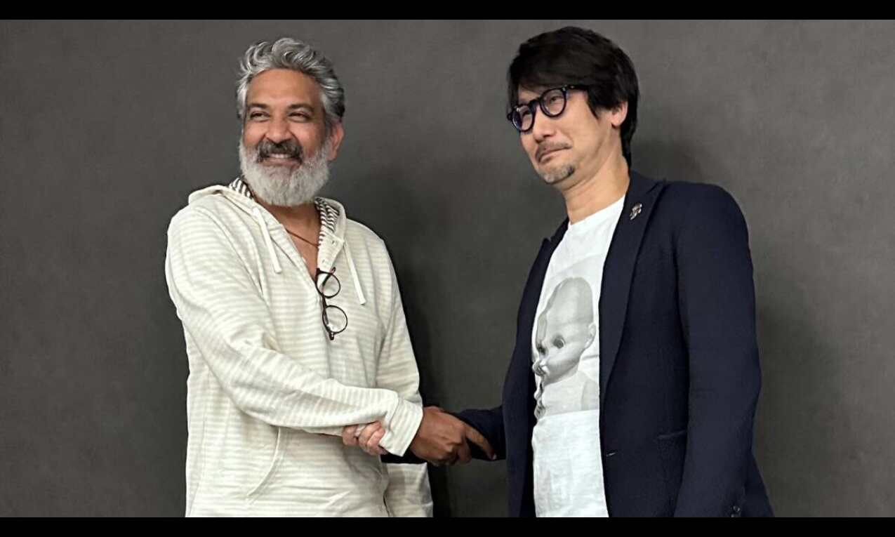 SS Rajamouli meets legendary video game creator Hideo Kojima in Japan SS Rajamouli meets legendary video game creator Hideo Kojima in Japan