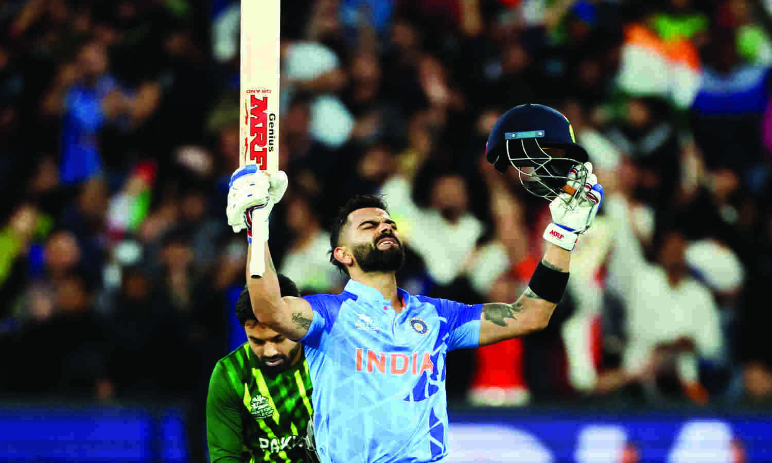 The king rises: Kohli conjures up magical knock to script stunning victory over Pak