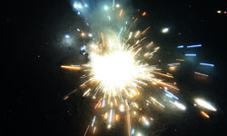 About 948 held for bursting banned firecrackers in city