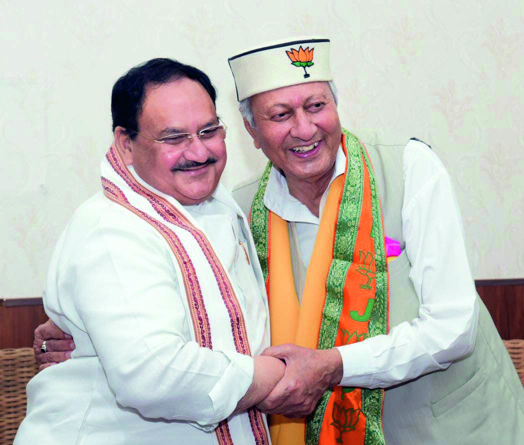 Himachal: Vijai Singh Mankotia joins BJP, AICC secretary Rakesh Kalia also embraces ruling party