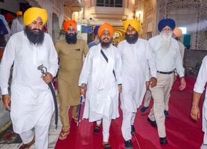 Akal Takht Jathedar gives message of fighting challenges facing Sikhs unitedly Akal Takht Jathedar gives message of fighting challenges facing Sikhs unitedly