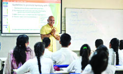 Strong nation, society can be built on strength of confident teachers Strong nation, society can be built on strength of confident teachers