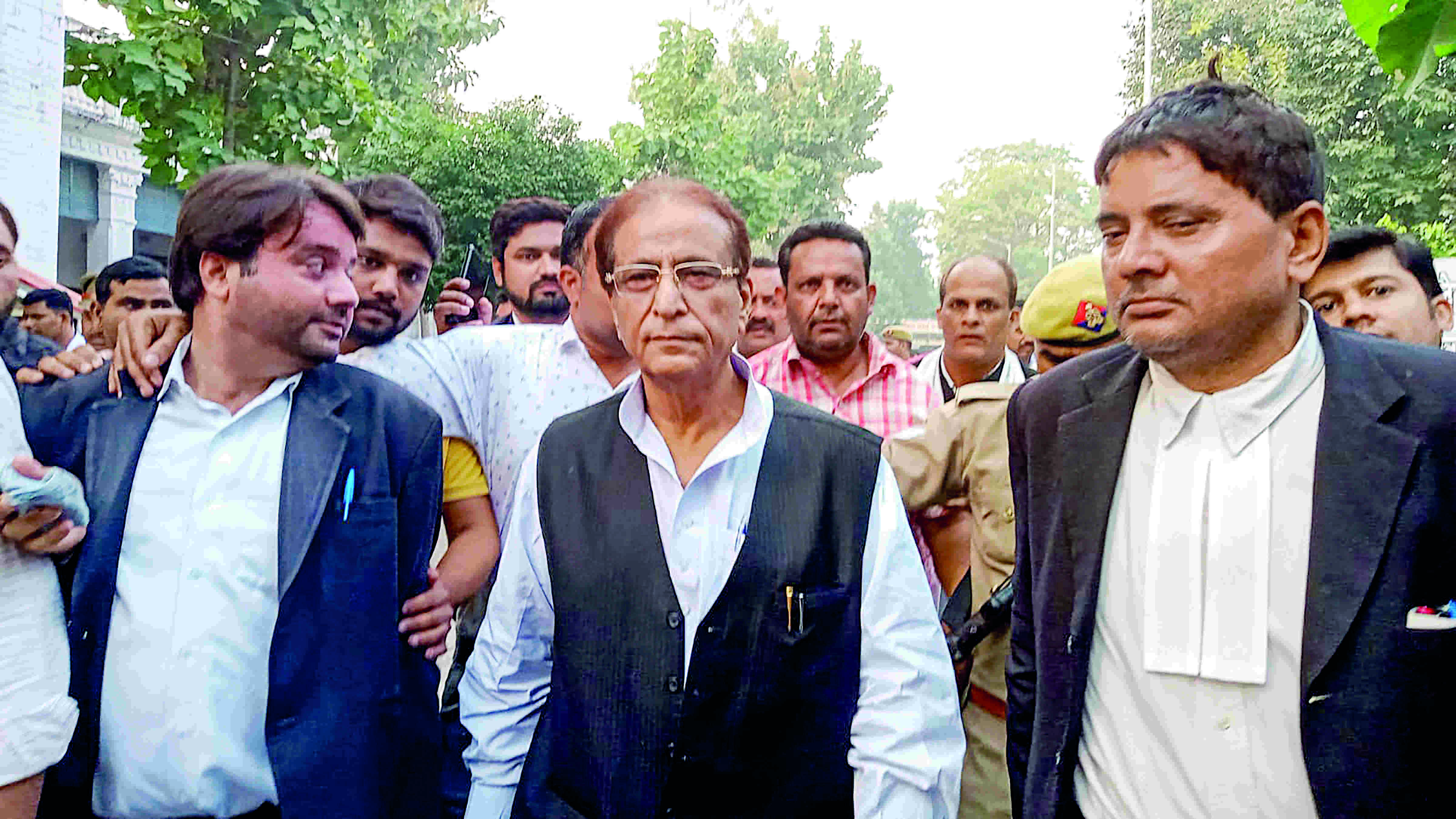 Azam Khan disqualified from UP Assembly, seat declared vacant Azam Khan disqualified from UP Assembly, seat declared vacant