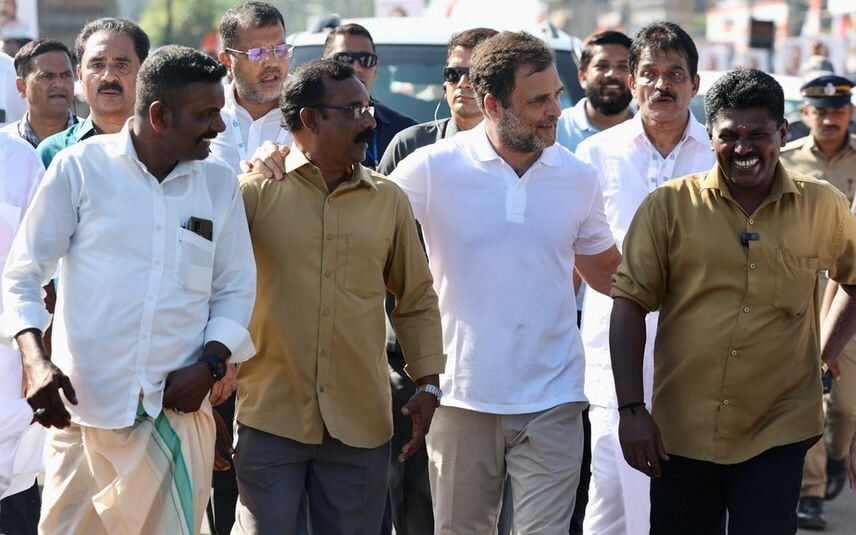 Rahul Gandhis Bharat Jodo Yatra enters 4th day in Telangana Rahul Gandhis Bharat Jodo Yatra enters 4th day in Telangana