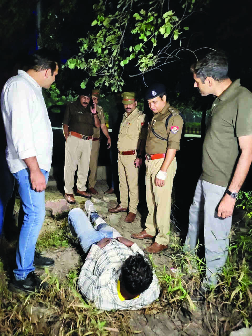 4 miscreants arrested following encounter, 3 suffer bullet injuries 4 miscreants arrested following encounter, 3 suffer bullet injuries