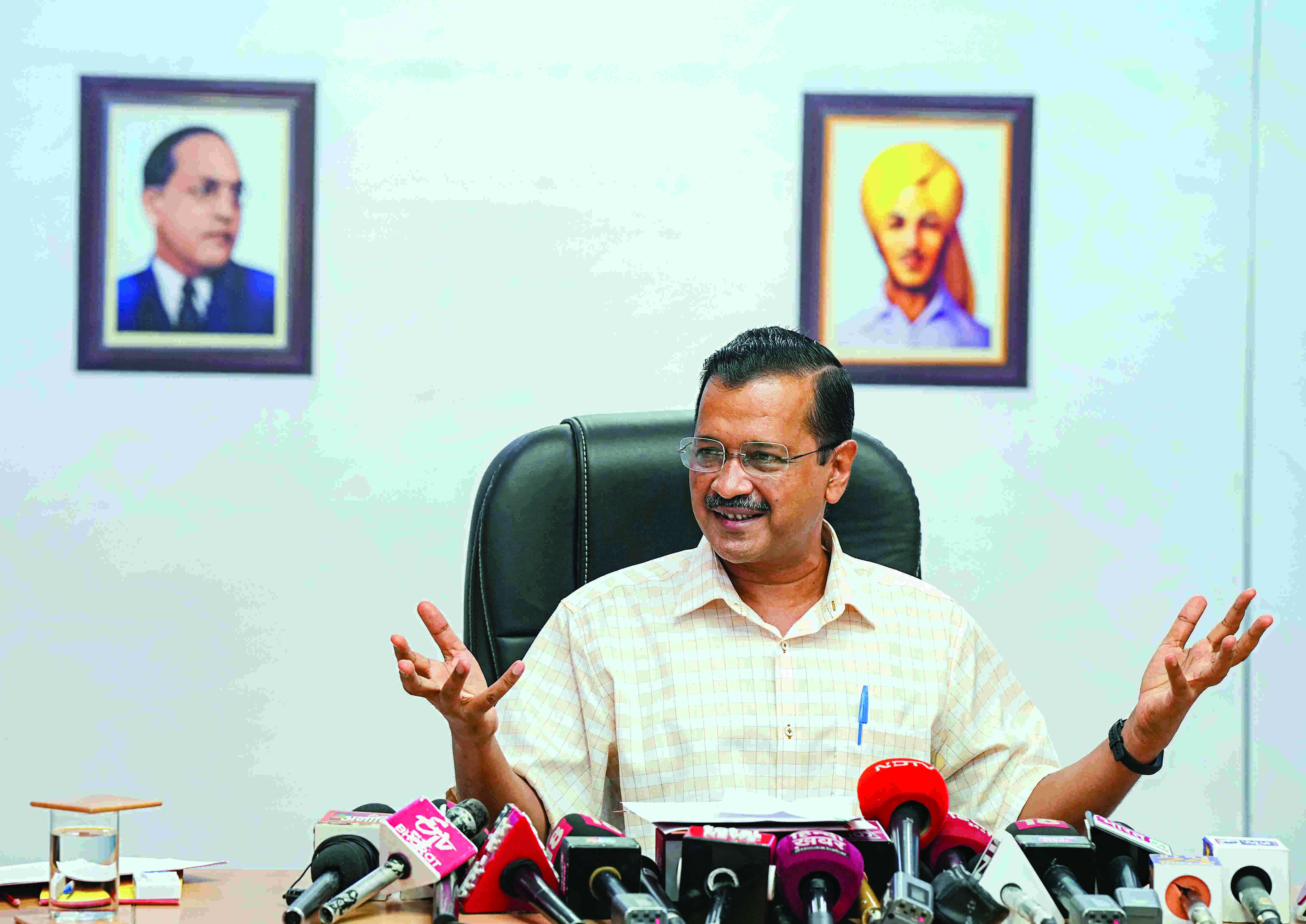 Attempt to divert attention from Morbi tragedy: CM on Sukeshs letter to L-G Attempt to divert attention from Morbi tragedy: CM on Sukeshs letter to L-G