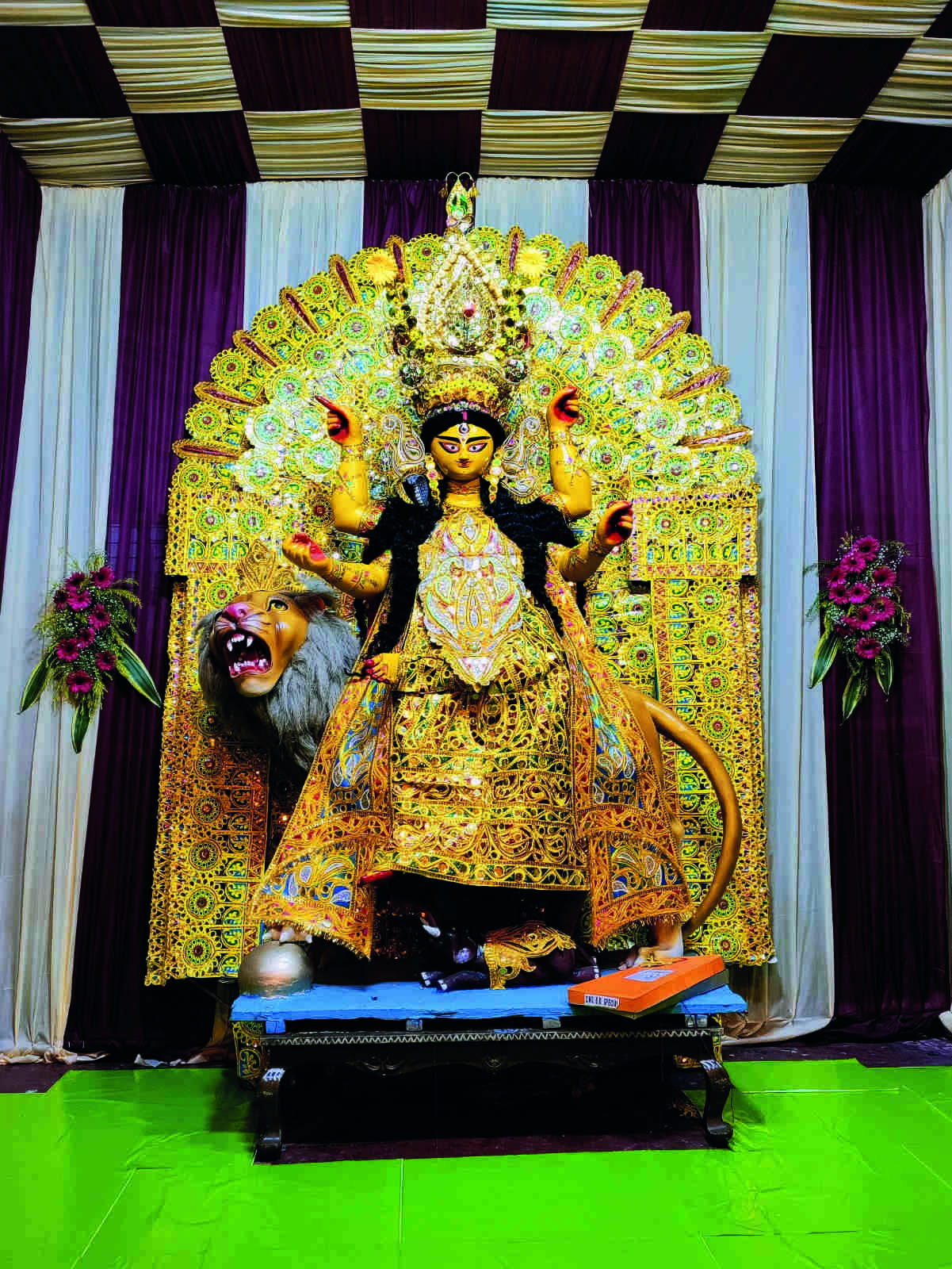 2022: Jagaddhatri Puja at Sir Gurudas Banerjees house enters its 150th year