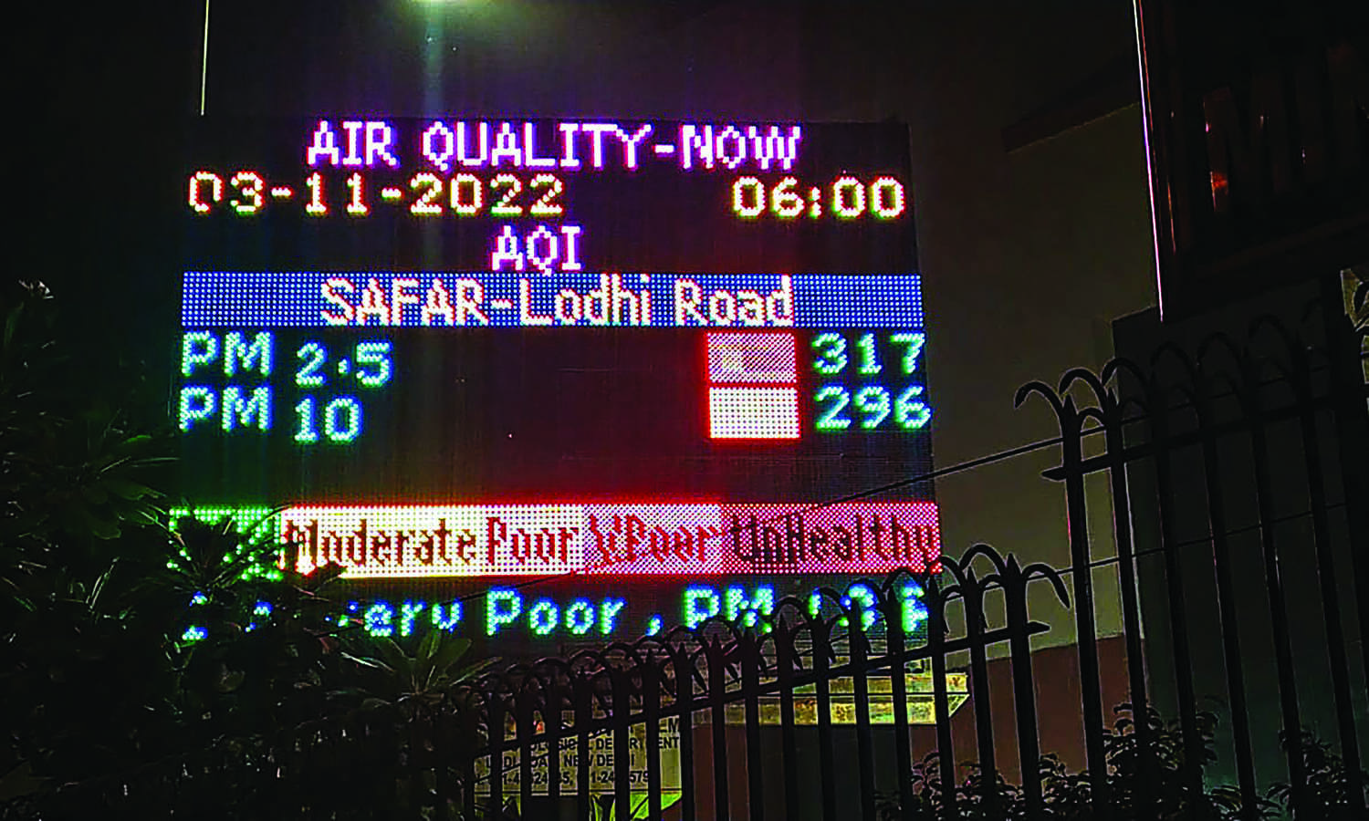 Air quality in Capital turns severe once again