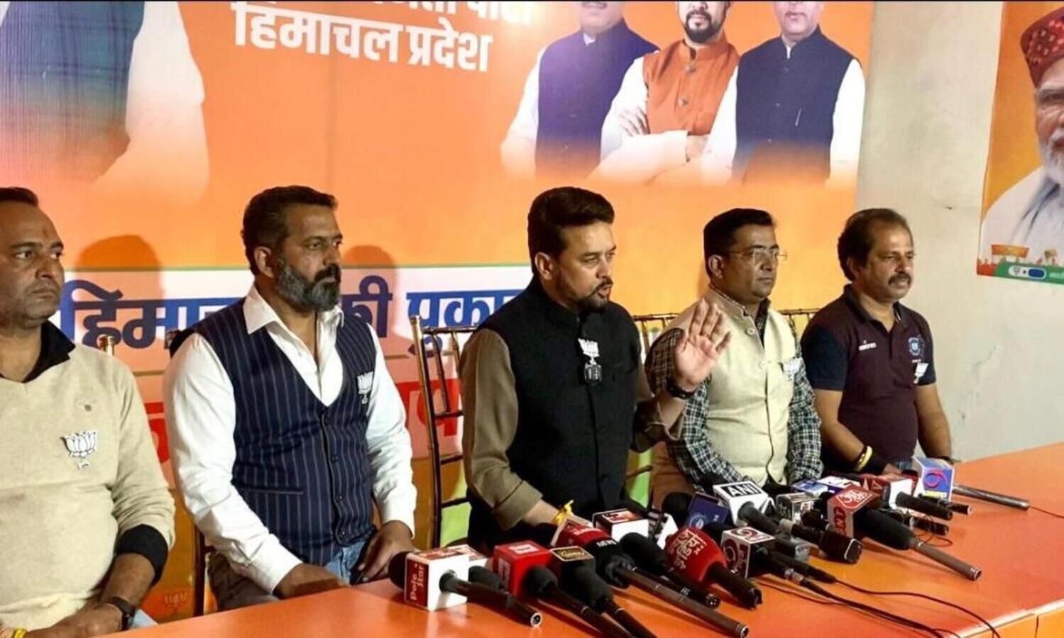 Rahul undertaking Bharat Jodo Yatra with tukde-tukde gang: BJPs Anurag Thakur