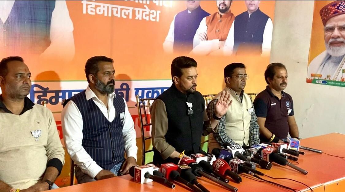 Rahul undertaking Bharat Jodo Yatra with tukde-tukde gang: BJPs Anurag Thakur