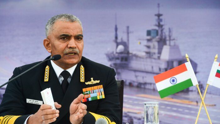 Navy chief begins 5-day visit to Japan
