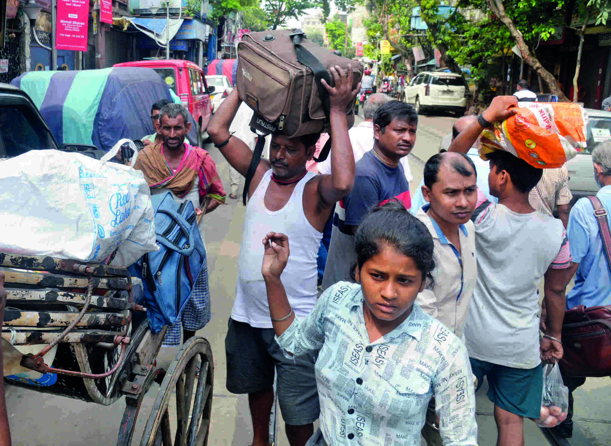 East-West Metro work: Displaced residents stage stir East-West Metro work: Displaced residents stage stir