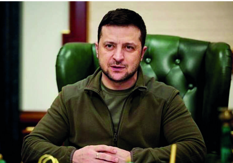 Zelenskyy says talks with Russia possible on Ukraines terms