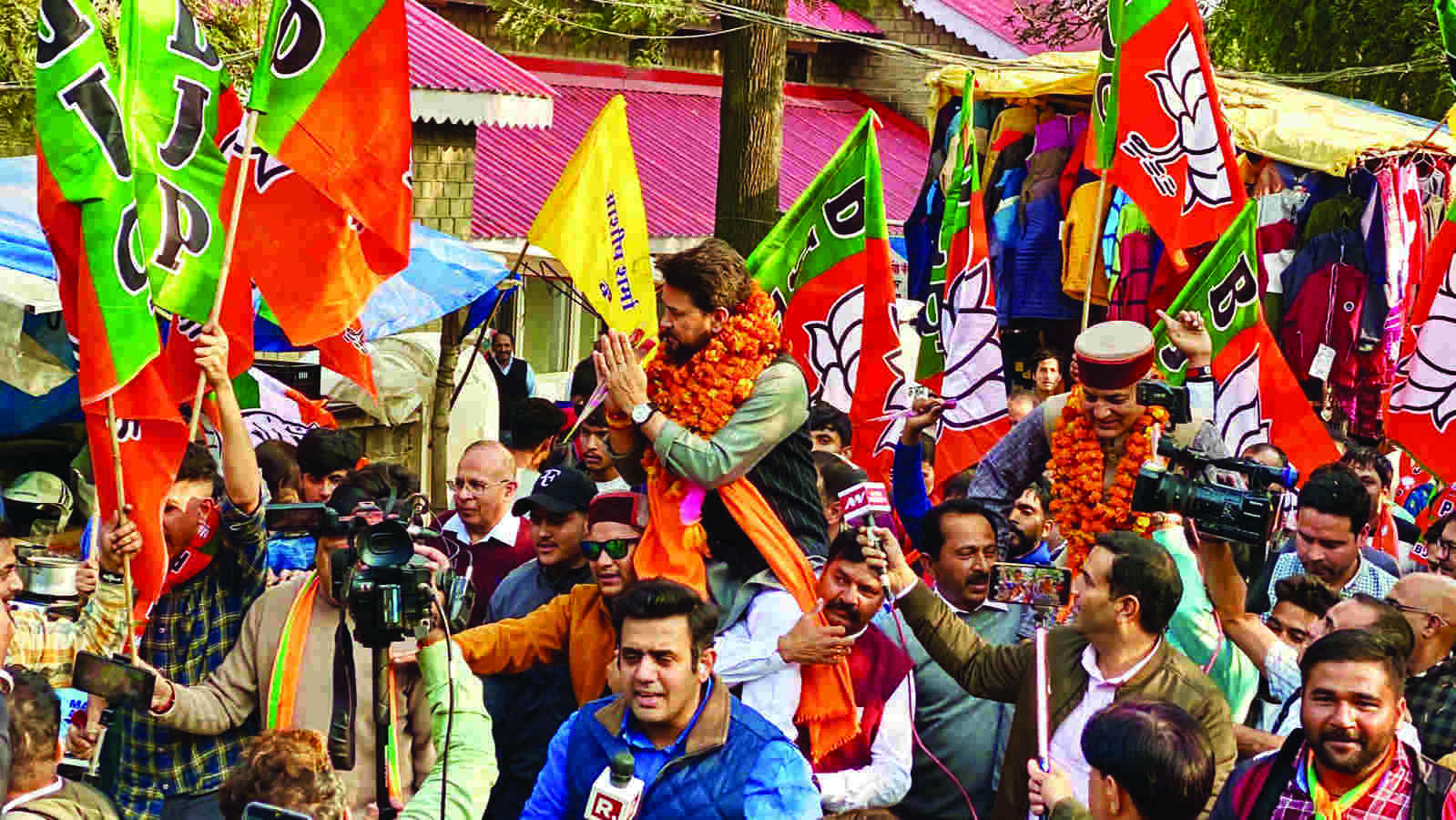 Double-engine government necessary for development of Himachal: Anurag Thakur Double-engine government necessary for development of Himachal: Anurag Thakur