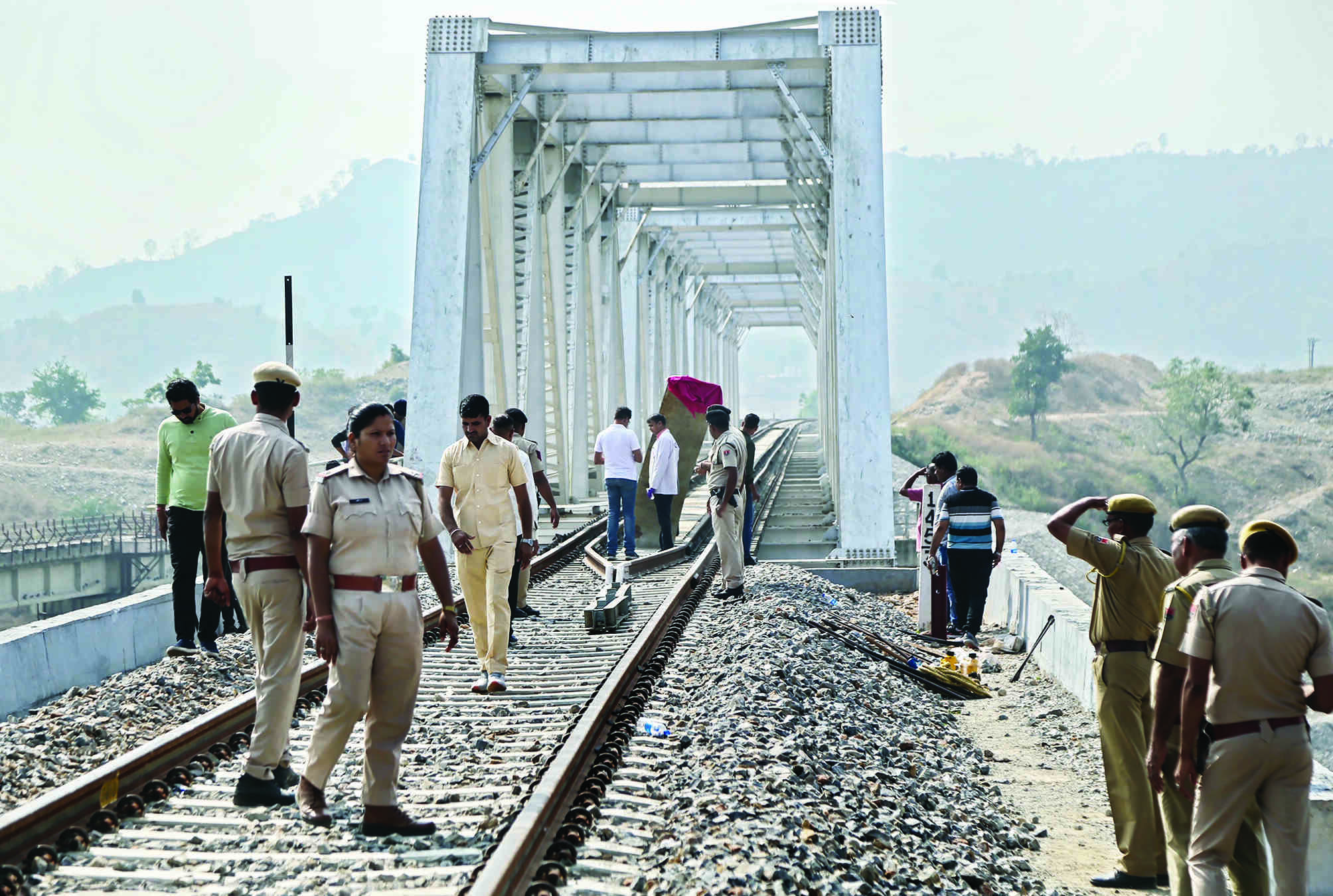 Explosion on railway track   in Udaipur; NIA investigates