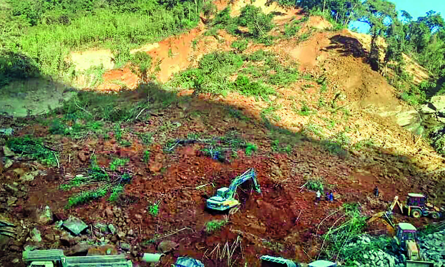 Mizoram: 8 bodies recovered from stone quarry collapse site