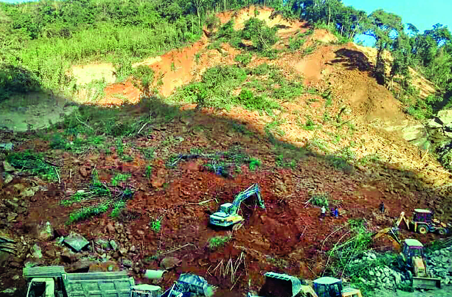 Mizoram: 8 bodies recovered from stone quarry collapse site Mizoram: 8 bodies recovered from stone quarry collapse site