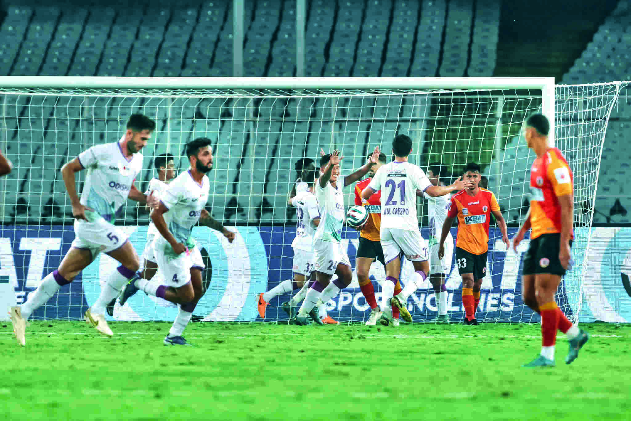 Odisha stun East Bengal with 2nd-half comeback Odisha stun East Bengal with 2nd-half comeback