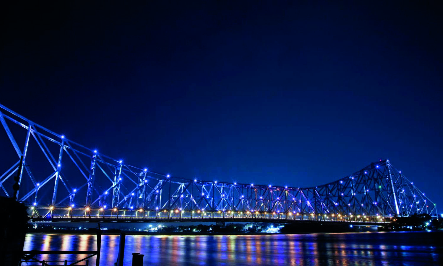 Iconic structures illuminated in blue to mark World Childrens Day