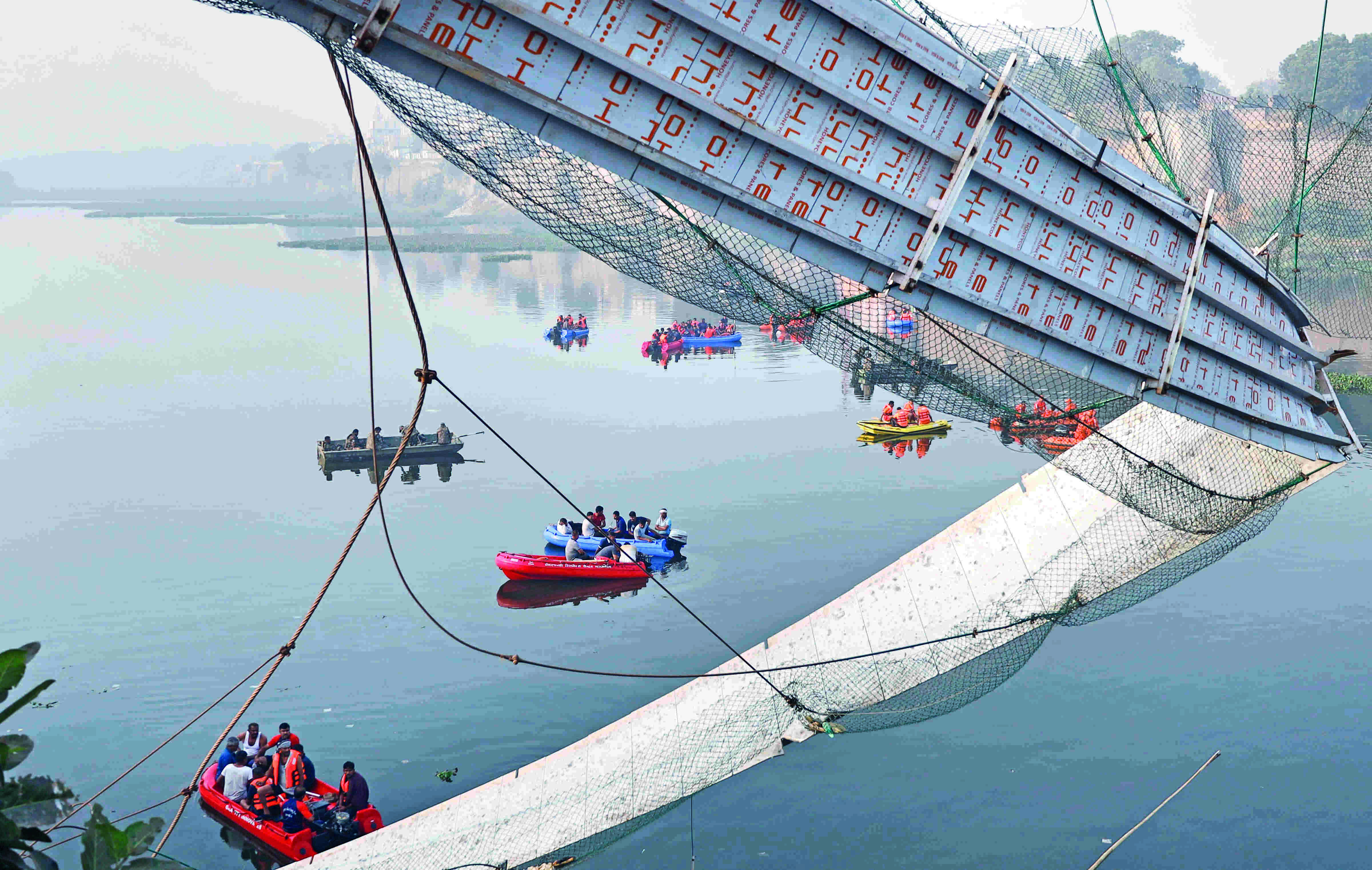 Supreme Court terms Morbi bridge collapse as an enormous tragedy Supreme Court terms Morbi bridge collapse as an enormous tragedy