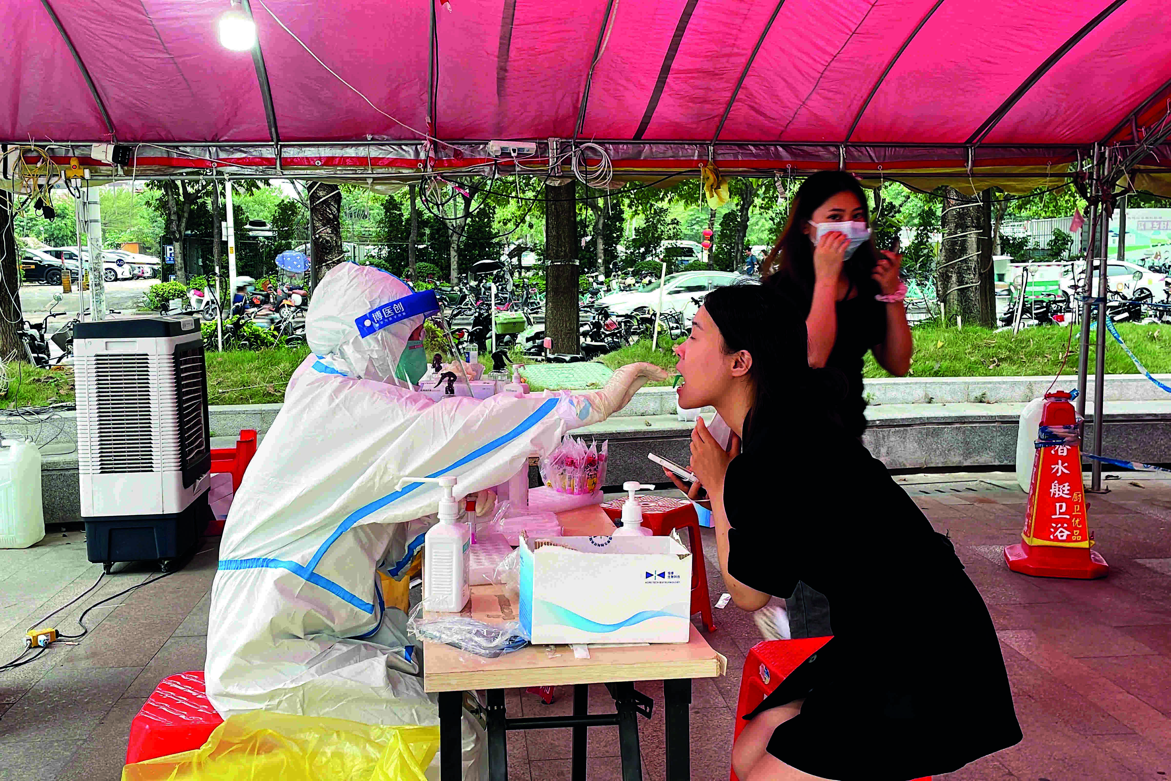 In-person classes for schools are suspended in Guangzhous Baiyun district In-person classes for schools are suspended in Guangzhous Baiyun district